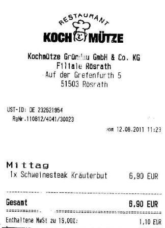 geau Hffner Kochmtze Restaurant